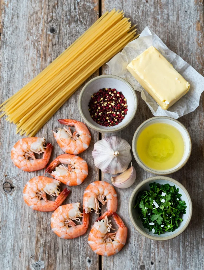Garlic Butter Shrimp Pasta