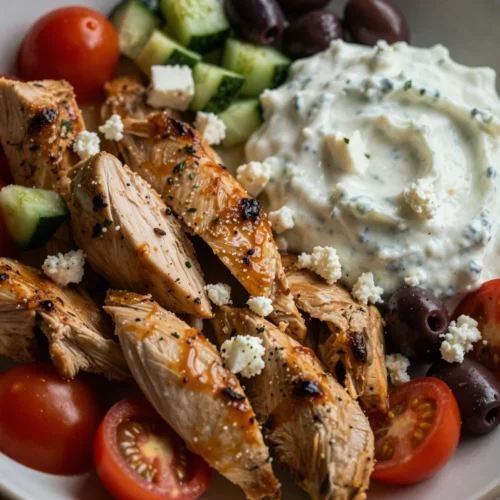 Greek Chicken Bowls