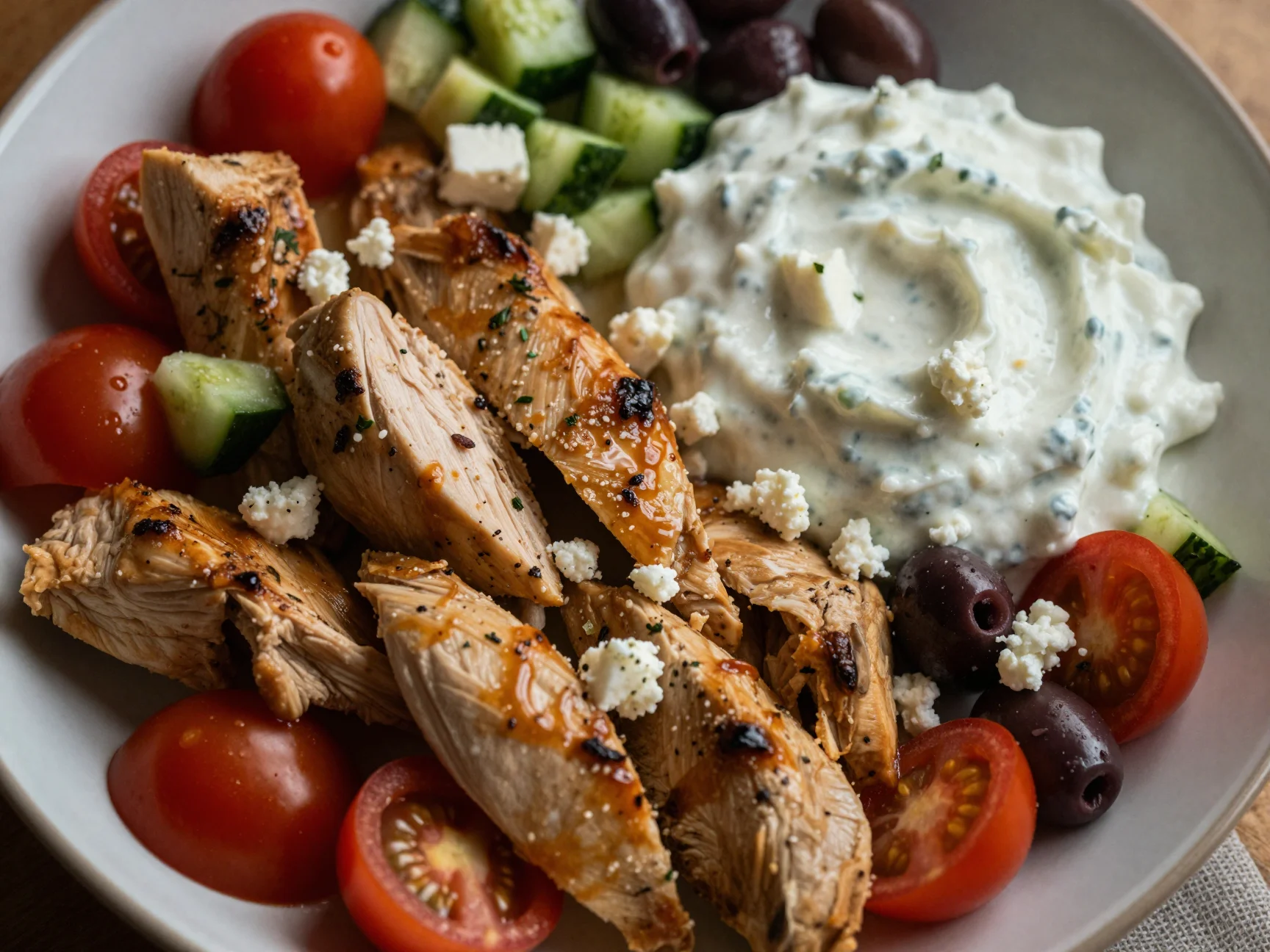 Greek Chicken Bowls