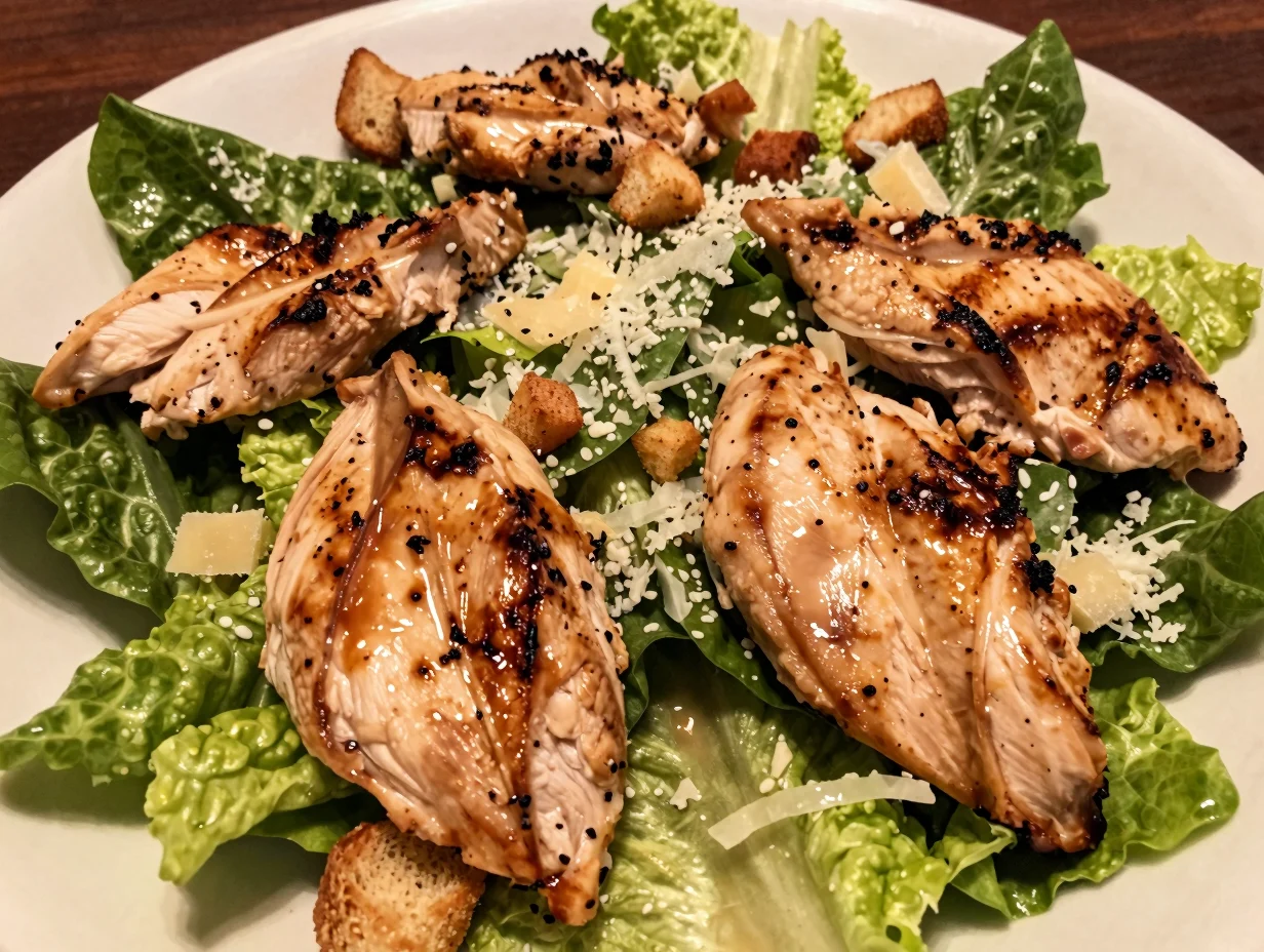 Grilled Chicken Caesar Salad