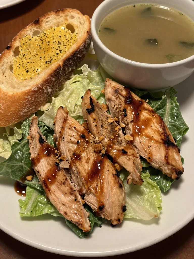 Grilled Chicken Caesar Salad
