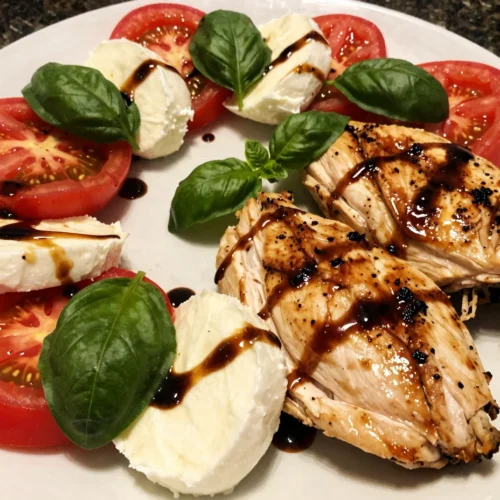Grilled Chicken Caprese