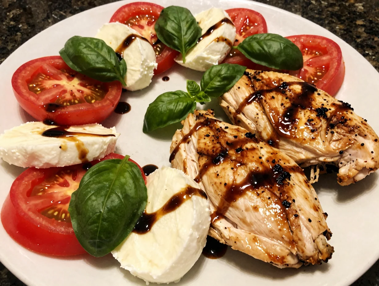 Grilled Chicken Caprese