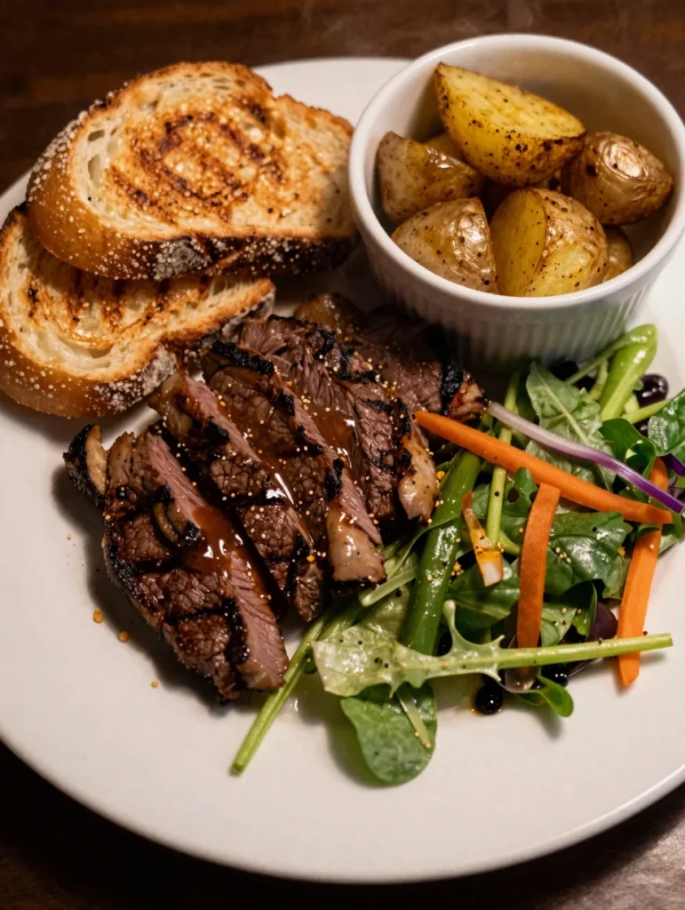 Grilled Flank Steak Salad