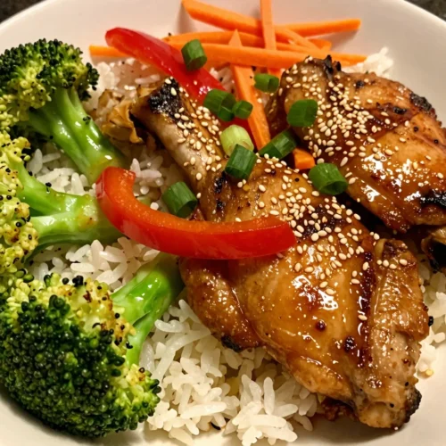 Grilled Teriyaki Chicken Bowls