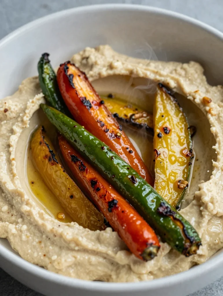 Grilled Veggie and Hummus Wraps