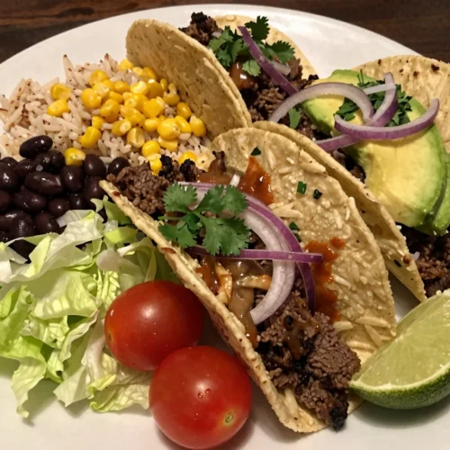Ground Beef Taco Bowls