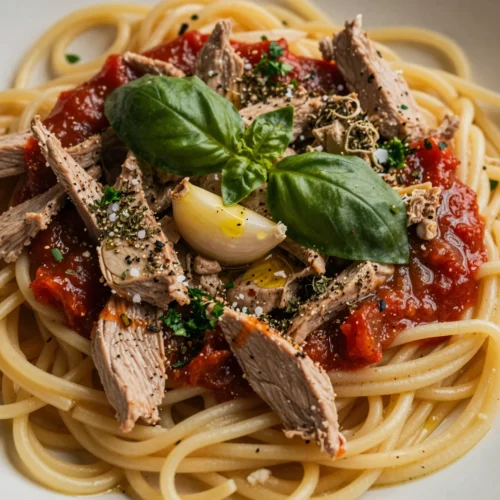 Ground Turkey Spaghetti