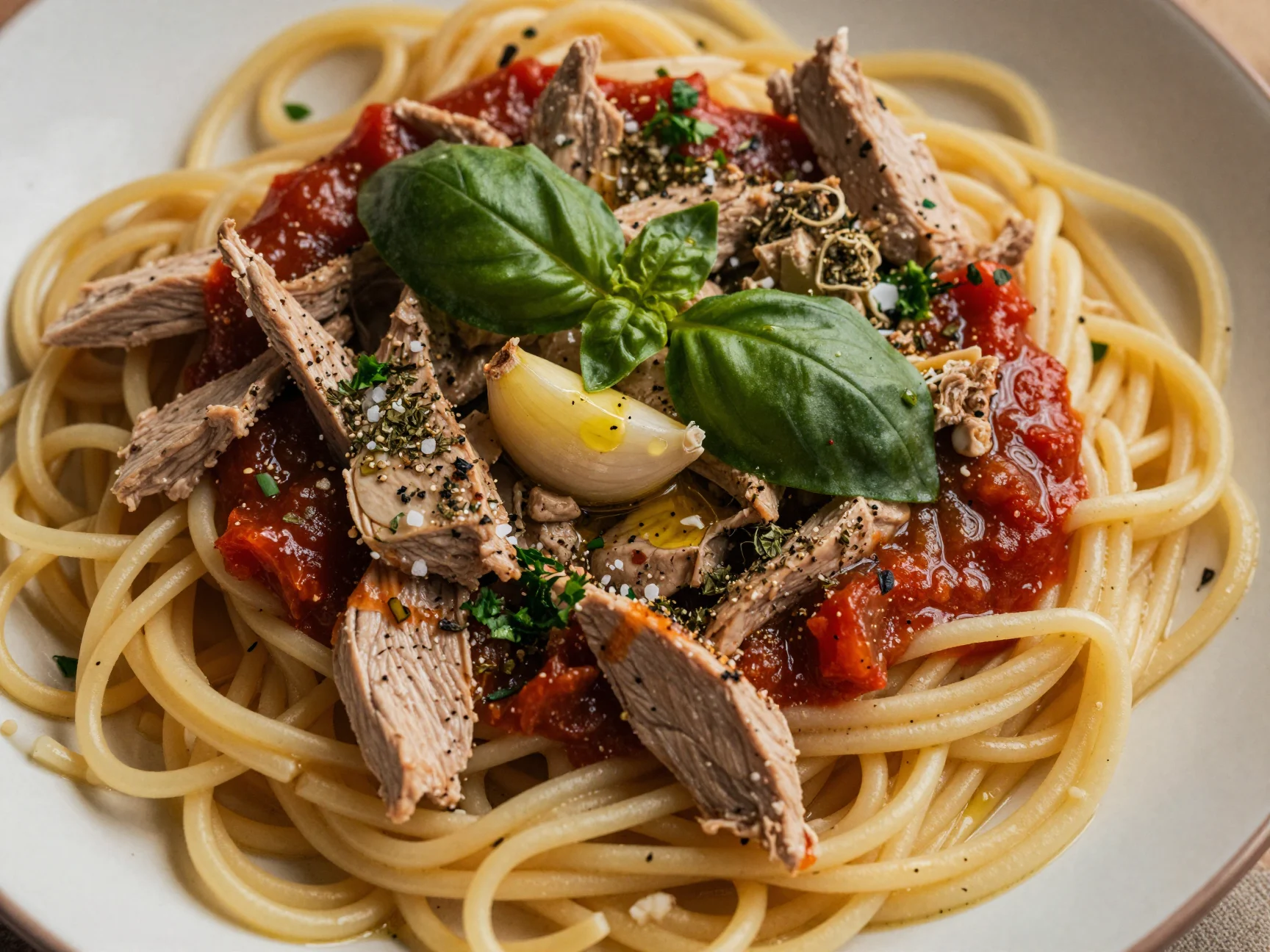 Ground Turkey Spaghetti