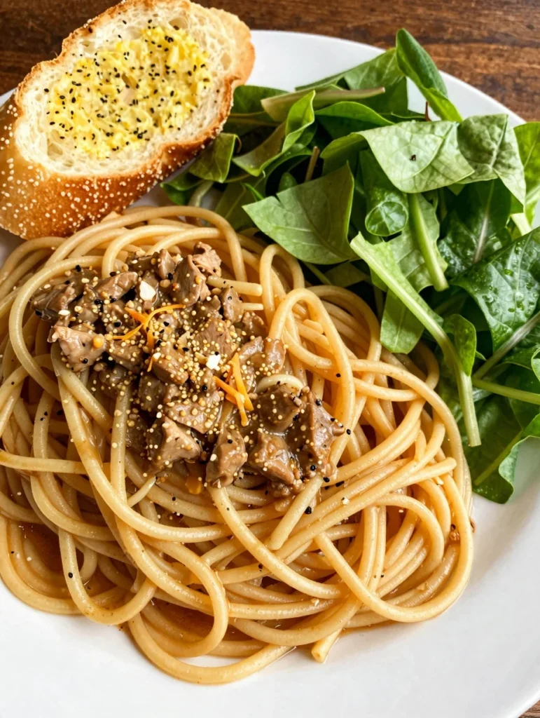 Ground Turkey Spaghetti