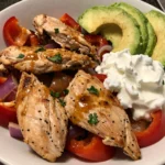 Healthy Chicken Fajita Bowls