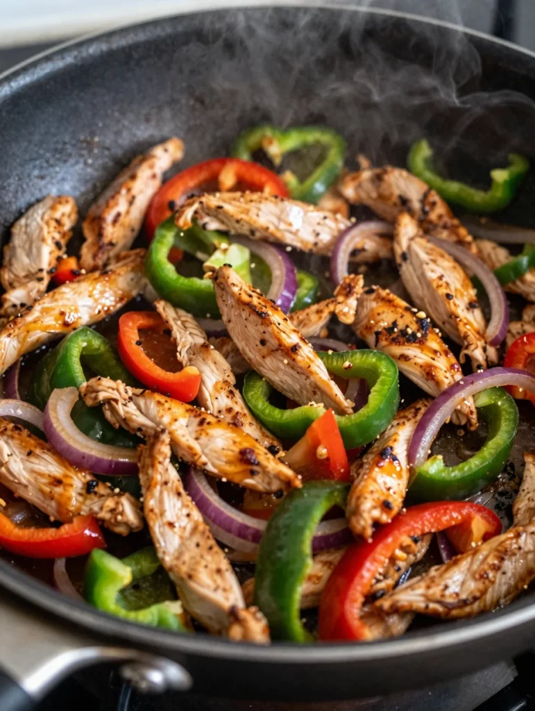 Healthy Chicken Fajita Bowls