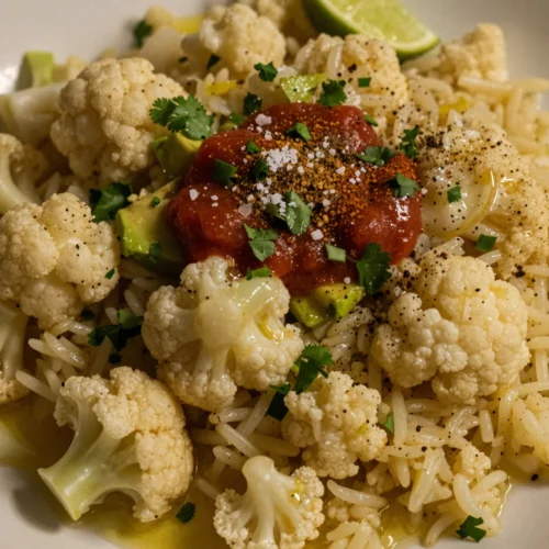 Healthy Mexican Cauliflower Rice