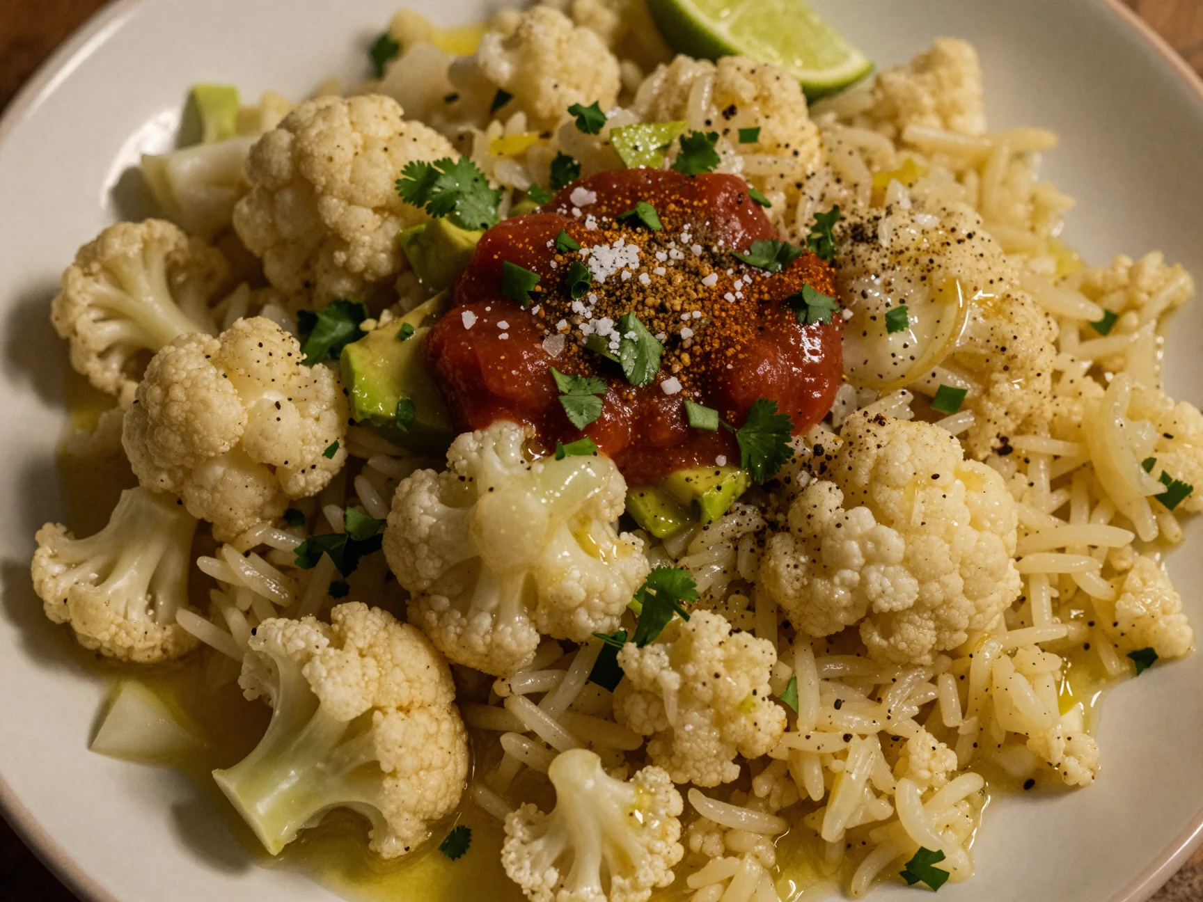 Healthy Mexican Cauliflower Rice