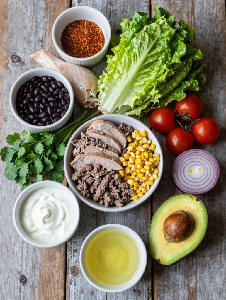 Healthy Taco Salad Bowl