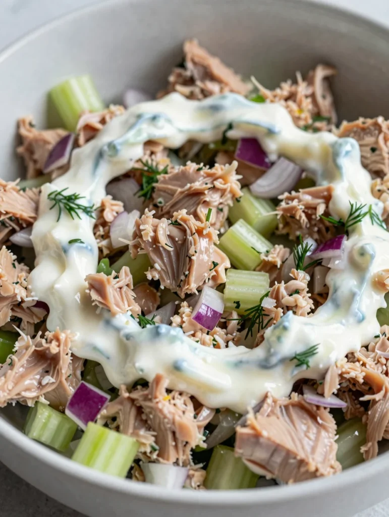 Healthy Tuna Salad Lettuce Wraps