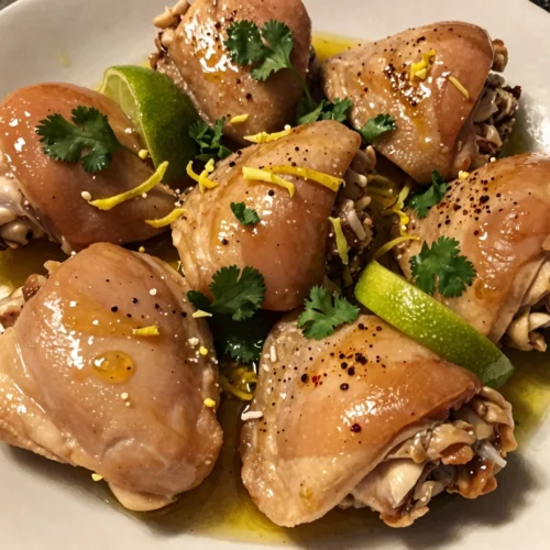 Honey Lime Chicken Thighs