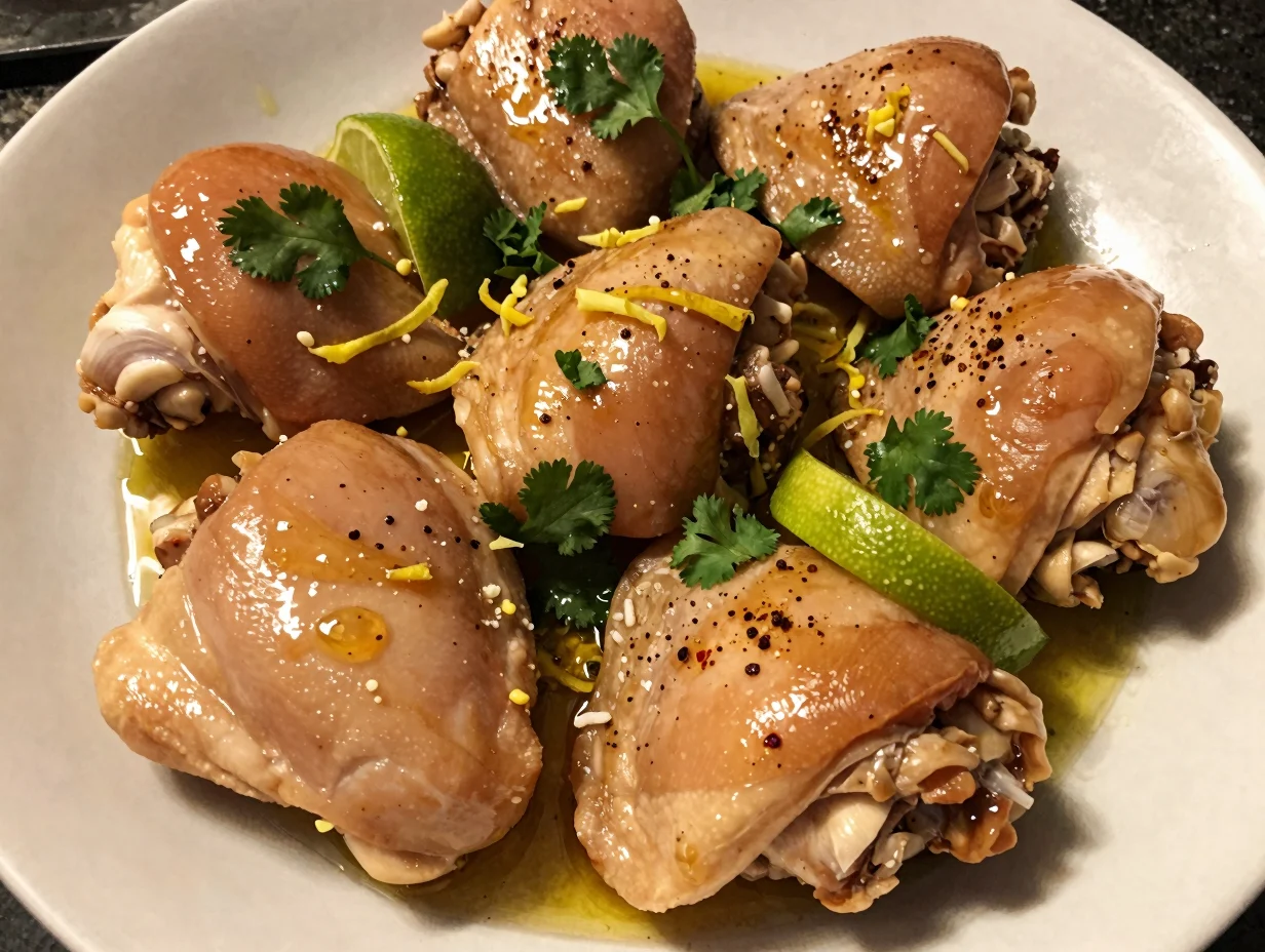Honey Lime Chicken Thighs