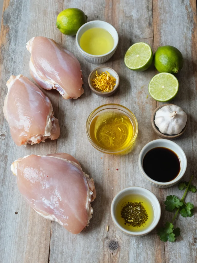 Honey Lime Chicken Thighs