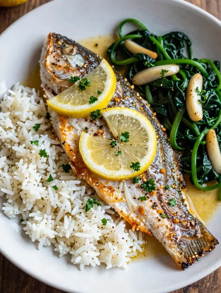 Lemon Herb Baked Tilapia