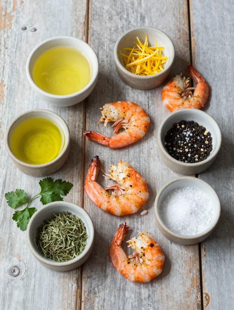 Lemon Pepper Grilled Shrimp