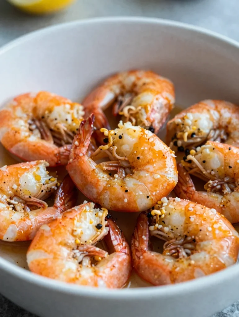 Lemon Pepper Grilled Shrimp