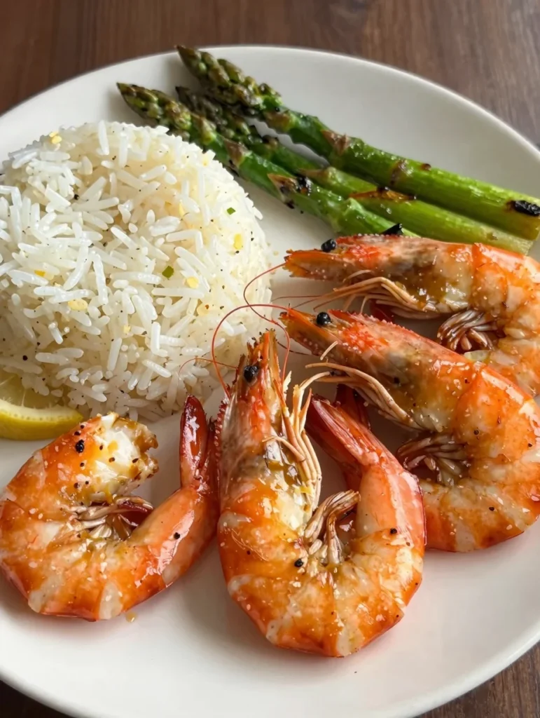 Lemon Pepper Grilled Shrimp