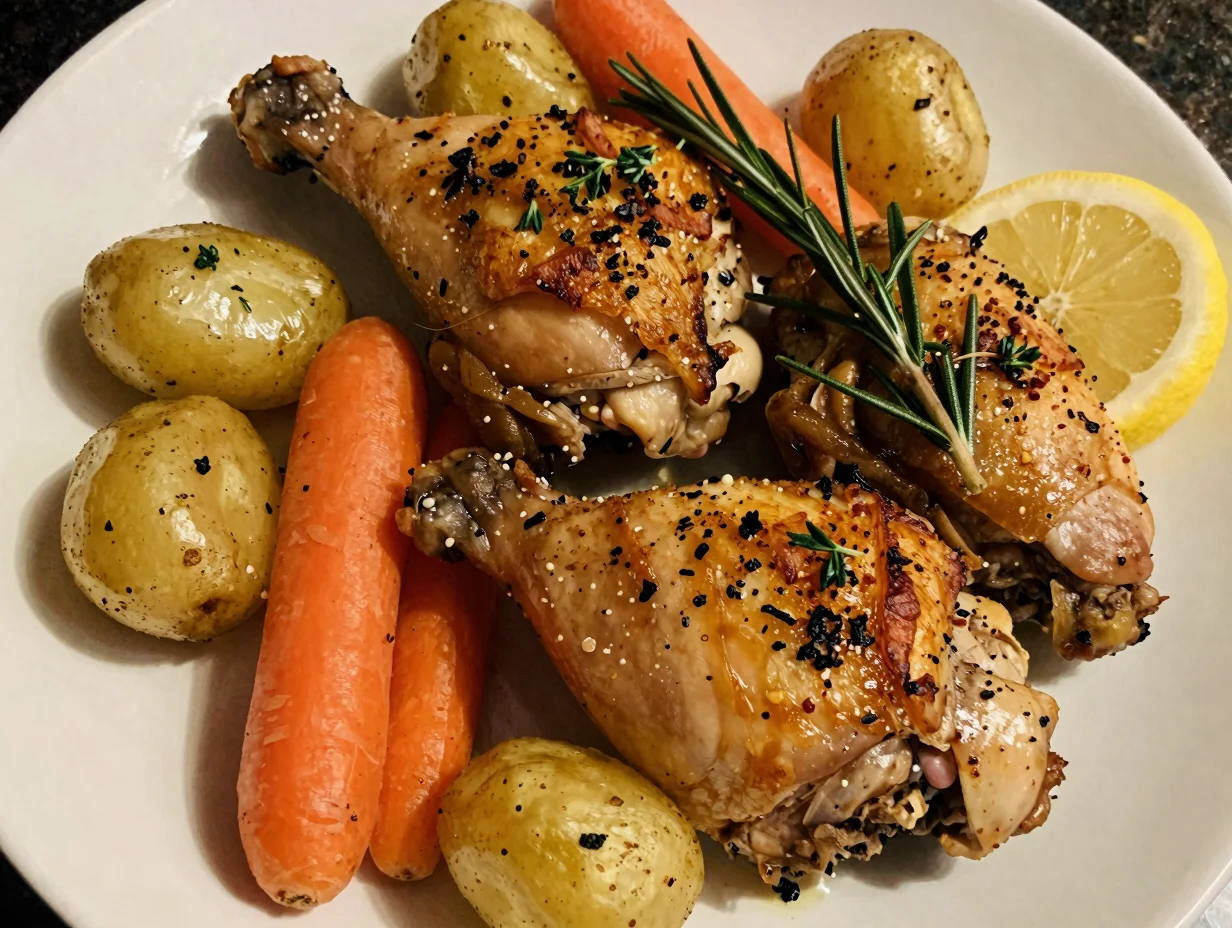 One Pan Garlic Herb Chicken