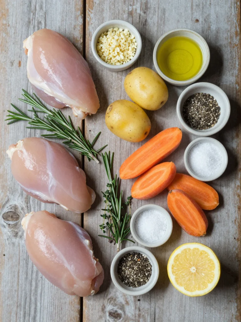 One Pan Garlic Herb Chicken