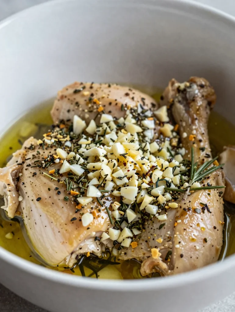 One Pan Garlic Herb Chicken
