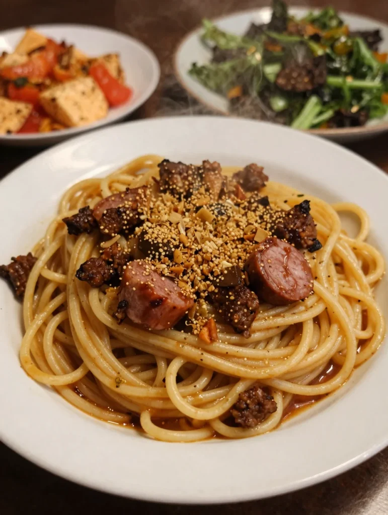 One Pan Sausage Pasta