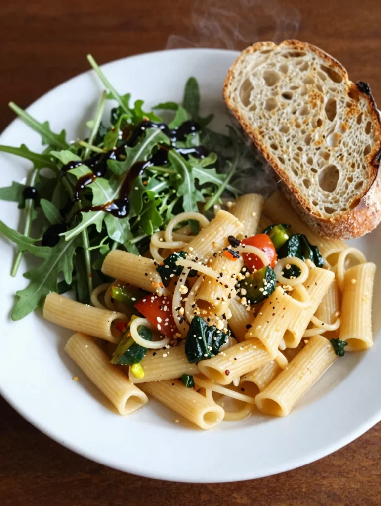 Pasta Primavera with Garden Veggies