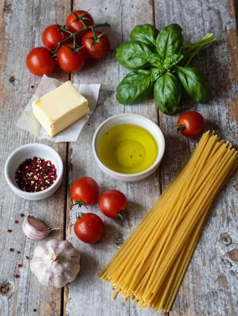 Pasta with Roasted Cherry Tomatoes