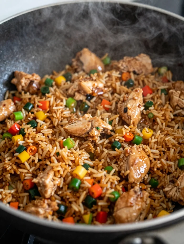 Quick Chicken Fried Rice