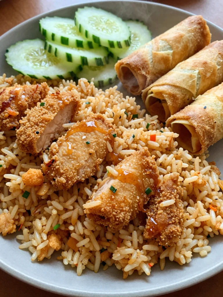 Quick Chicken Fried Rice
