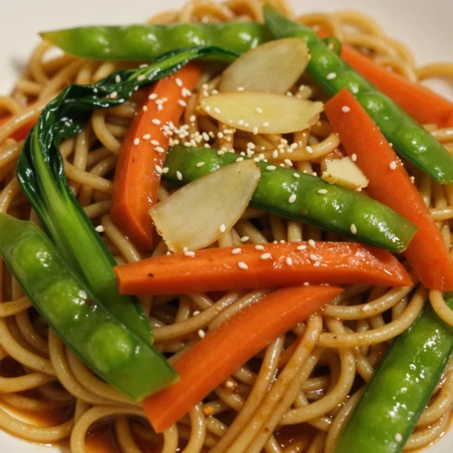 Quick Veggie Lo Mein