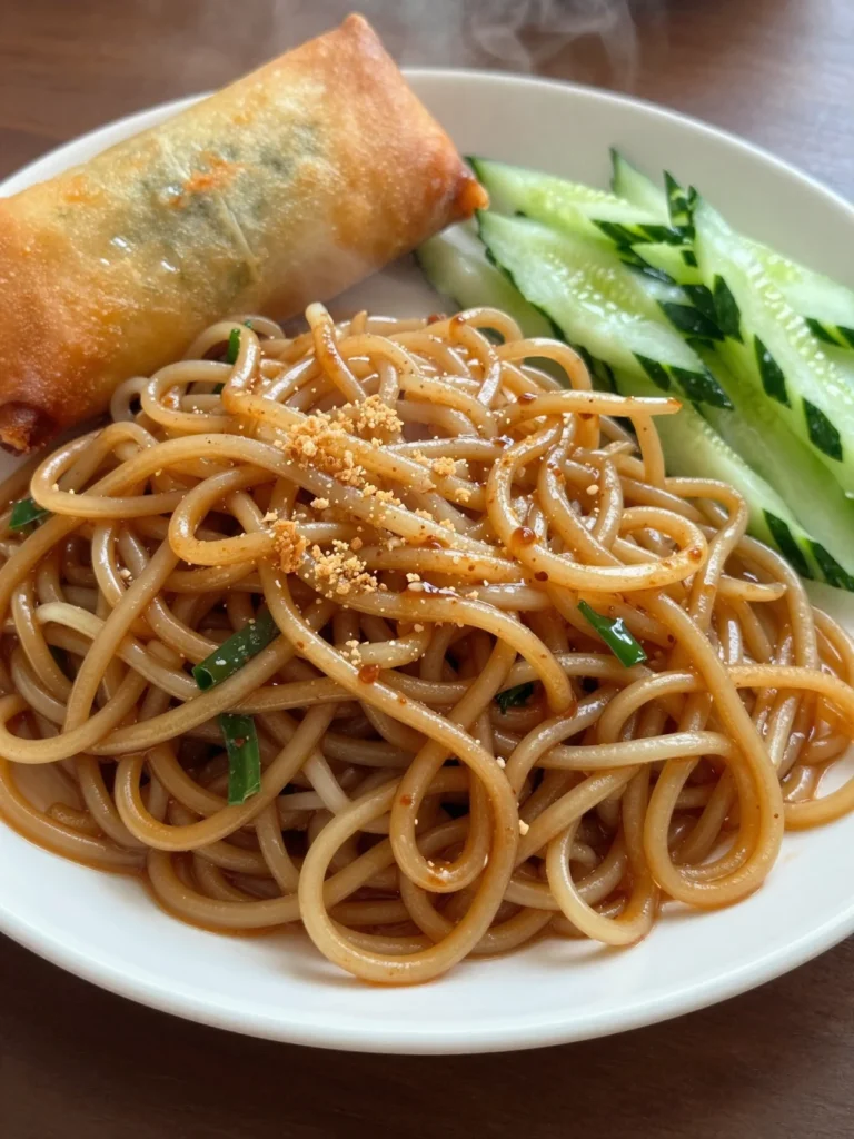 Quick Veggie Lo Mein