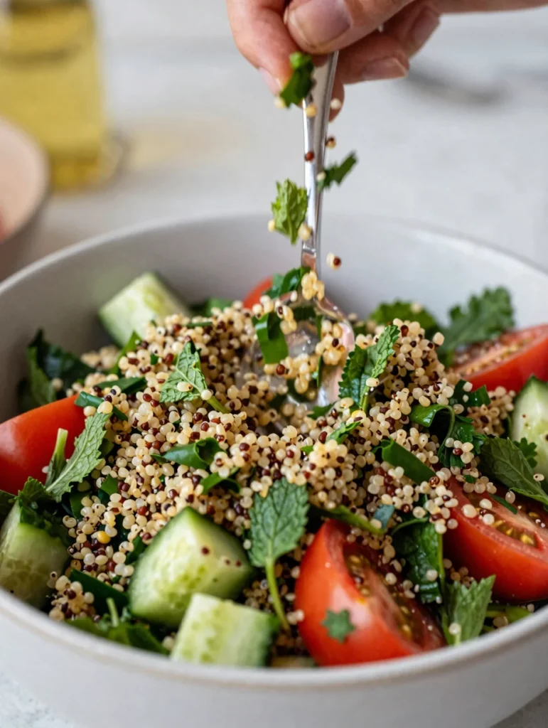 Quinoa Tabbouleh Salad