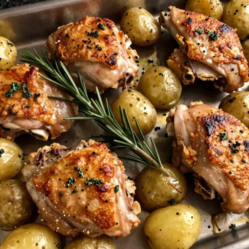 Sheet Pan Chicken and Potatoes