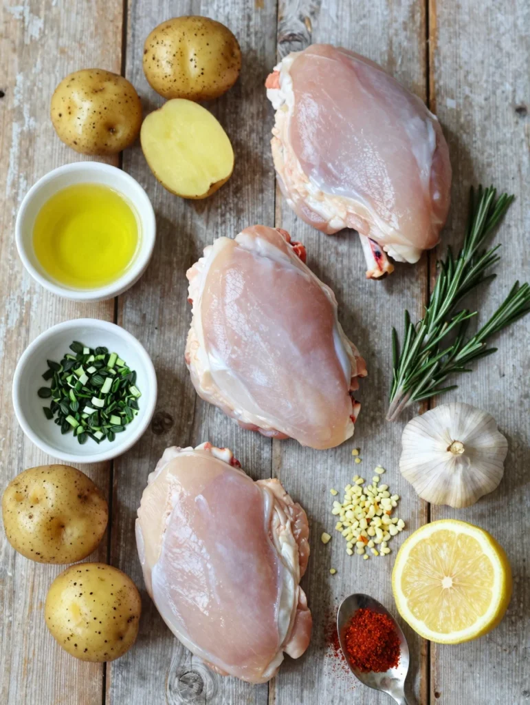 Sheet Pan Chicken and Potatoes