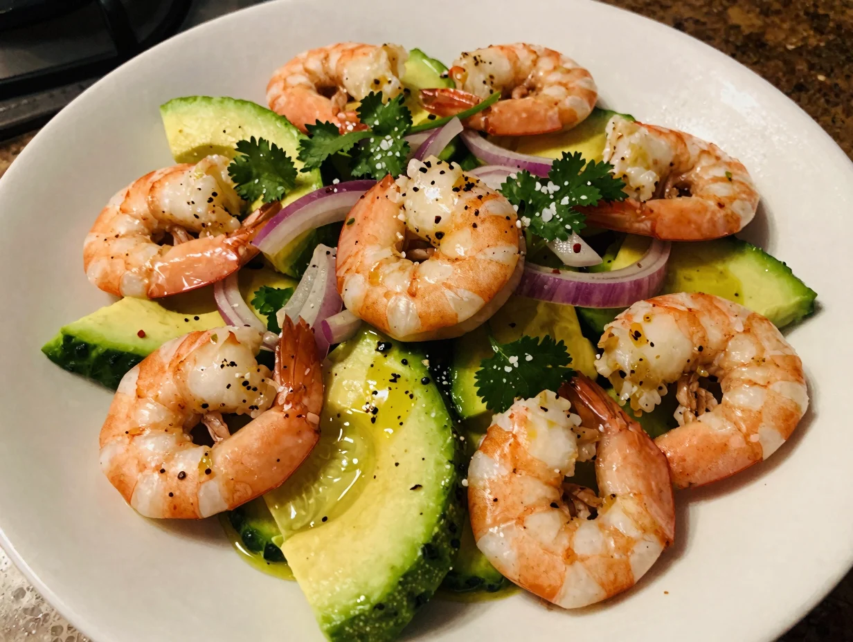 Shrimp and Avocado Salad
