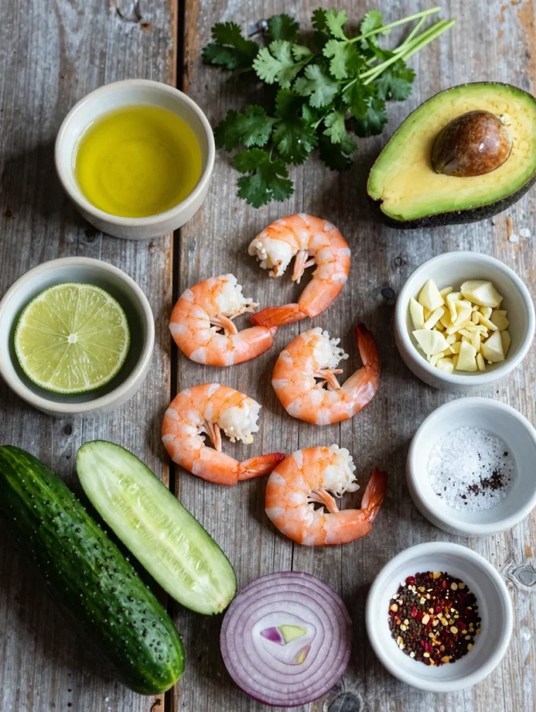 Shrimp and Avocado Salad