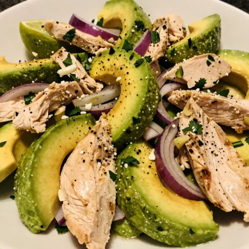 Simple Avocado Chicken Salad