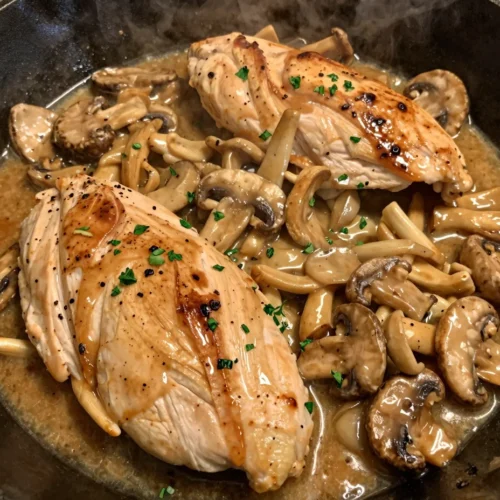 Skillet Chicken Marsala