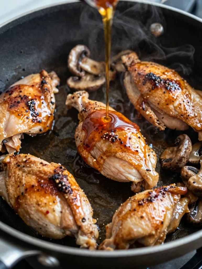 Skillet Chicken Marsala