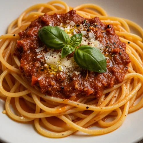 Spaghetti Squash with Marinara