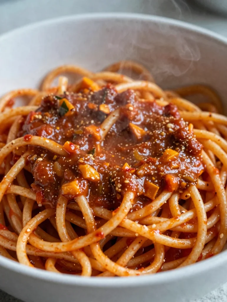 Spaghetti Squash with Marinara