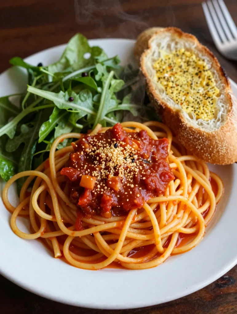 Spaghetti Squash with Marinara