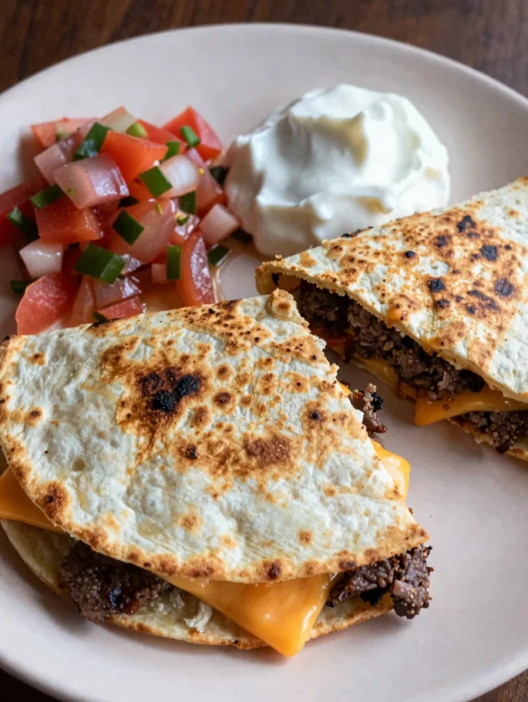 Steak and Cheese Quesadilla