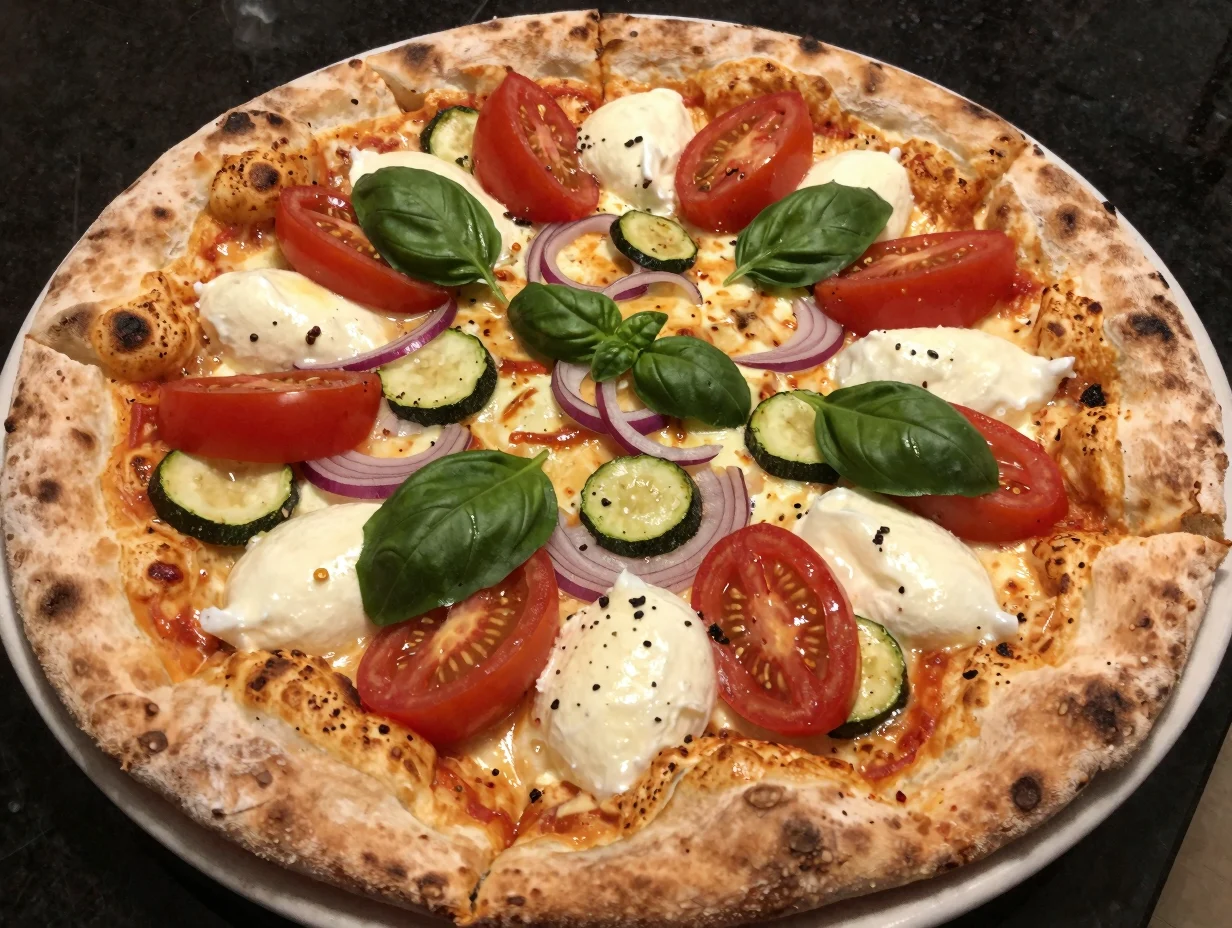 Summer Dinner Flatbread Pizza